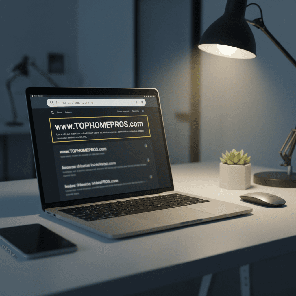 Website ranking at the top of Google search results